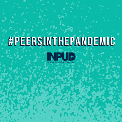 Peers In The Pandemic campaign banner.
